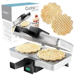 NIB Cucina Pro Pizzelle Baker